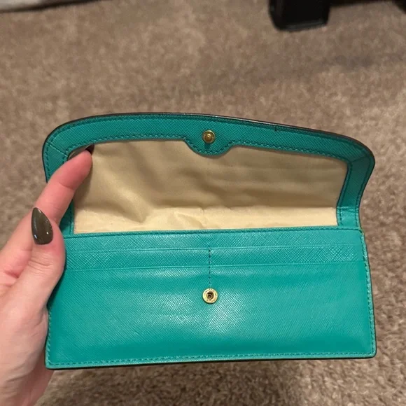 Coach Turquoise Women's Wallet - Picture 3 of 3